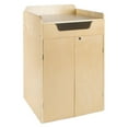 thumbnail image 1 of Guidecraft Guidecraft Library Book Drop - Wooden Rolling Books and Media Storage Unit with Casters, Office and School Supply, 1 of 5