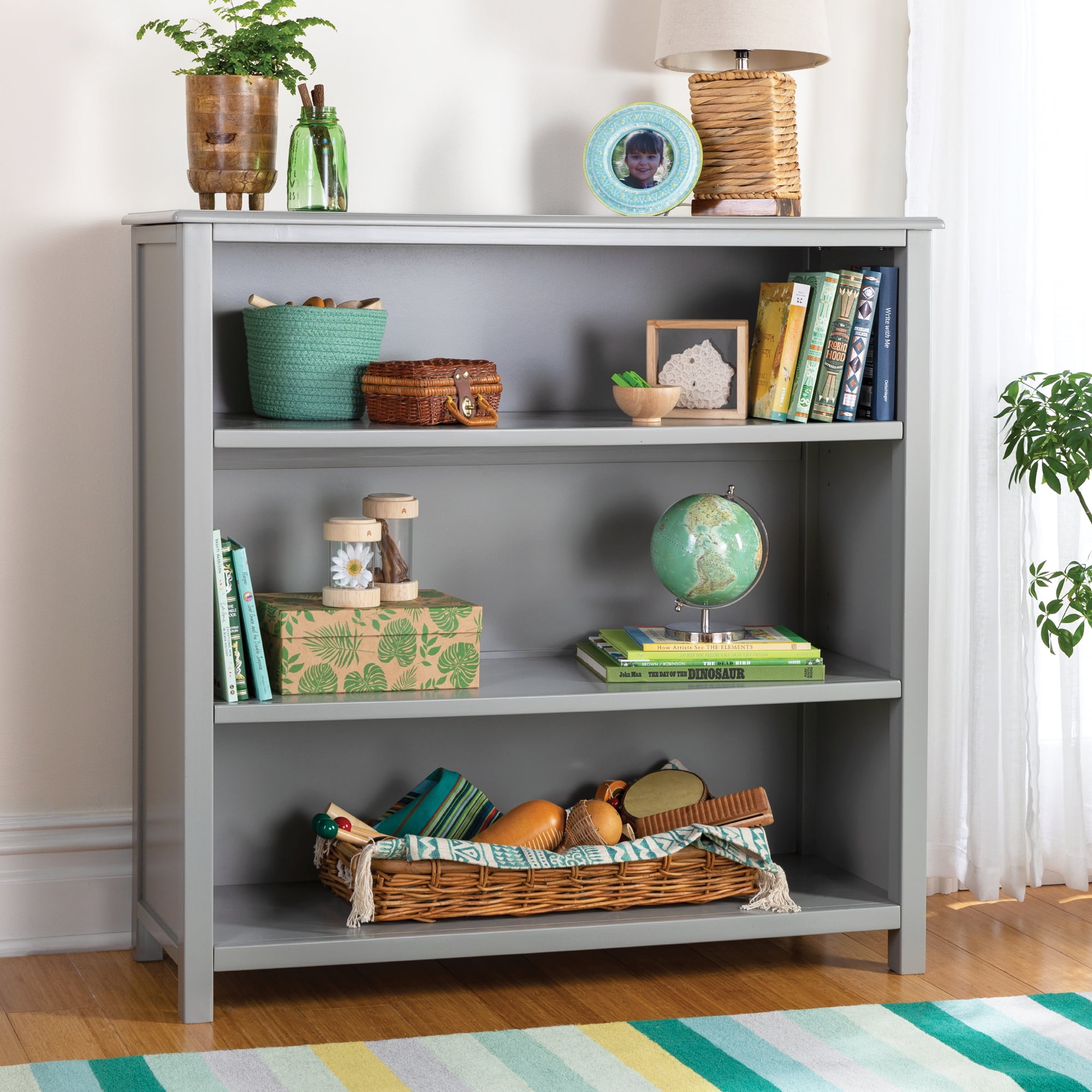 Wooden bookcase childrens discount