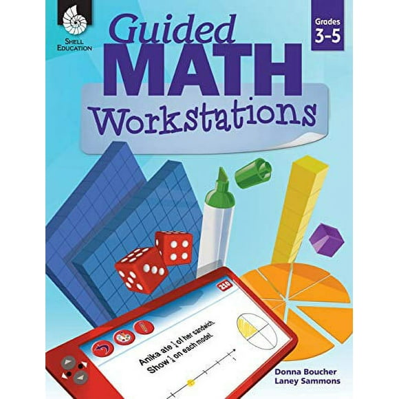 Pre-Owned Guided Math Workstations, Grades 3-5 (Paperback) 9781425817299