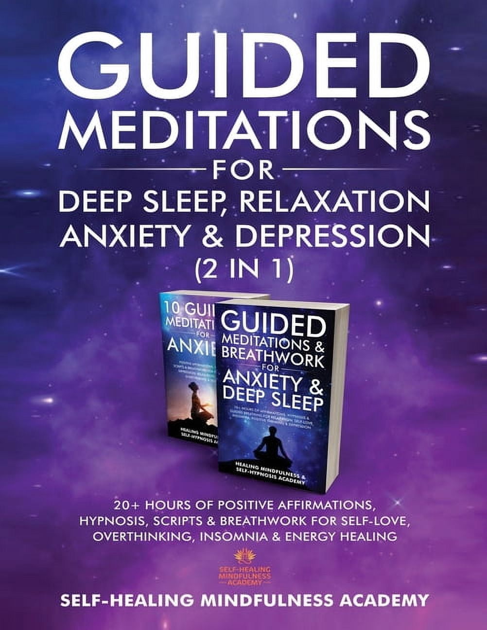 Guided Meditations For Deep Sleep, Relaxation, Anxiety & Depression (2 ...
