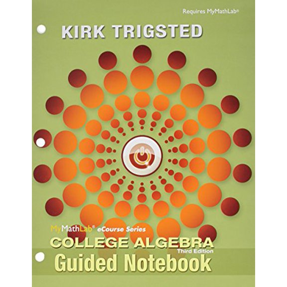 Pre-Owned Guided Notebook for Trigsted College Algebra, (Loose Leaf)