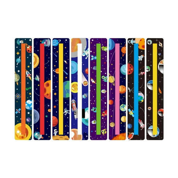 Guided Reading Strips/Colored Overlay/ Highlight Strips/Highlighter/Bookmark/ Assorted Colors Help With Dyslexia For Children And Teacher Supply Assistant
