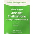 thumbnail image 1 of New - World History: Ancient Civilizations Through the Renaissance Guided Reading Workbook 9780547513089 0547513089, 1 of 1