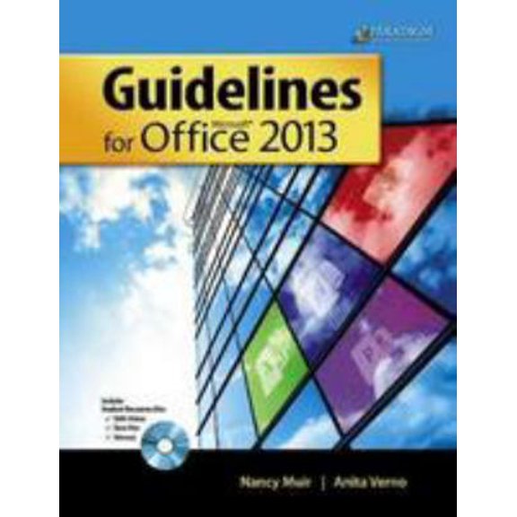 Pre-Owned Guidelines for Microsoft Office 2013 (Unknown) 0763852589 9780763852580