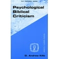 thumbnail image 1 of Guides to Biblical Scholarship Old Testa Psychological Biblical Criticism, (Paperback), 1 of 1