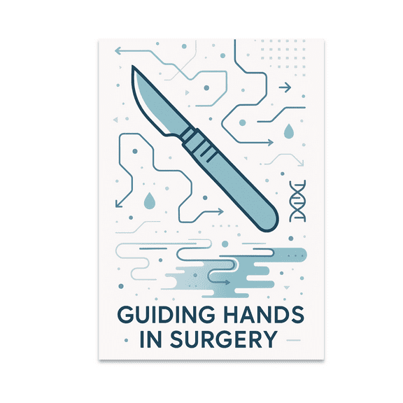 Guiding Hands in Surgery - Medical Professional - 13x19 Poster Print