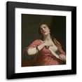 thumbnail image 1 of Guido Cagnacci 15x17 Black Modern Framed Museum Art Print Titled - The Death of Cleopatra (ca. 1645-55), 1 of 5