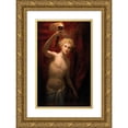 thumbnail image 1 of Guido Philipp Schmitt 16x24 Gold Ornate Framed and Double Matted Museum Art Print Titled - Orpheus (1905), 1 of 4