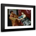 thumbnail image 1 of Guido Reni 24x19 Black Modern Framed Museum Art Print Titled - Joseph and Potiphar's Wife (About 1630), 1 of 5