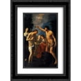 thumbnail image 1 of Guido Reni 2x Matted 20x24 Black Ornate Framed Art Print 'The Baptism of Christ', 1 of 2