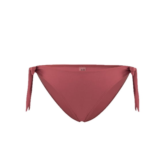 Guieoi Swimsuit Women Bikini 2026 Summer Solid Color Beach Swim Shorts for Women High-Waisted Bikini Swim Briefs Brown M