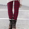 thumbnail image 1 of Guieoi Women Leggings under $5 Women Print Casual Hip Lifting Yoga Pants Leggings Elastic Pants Leggings Tight Pants Red L, 1 of 7