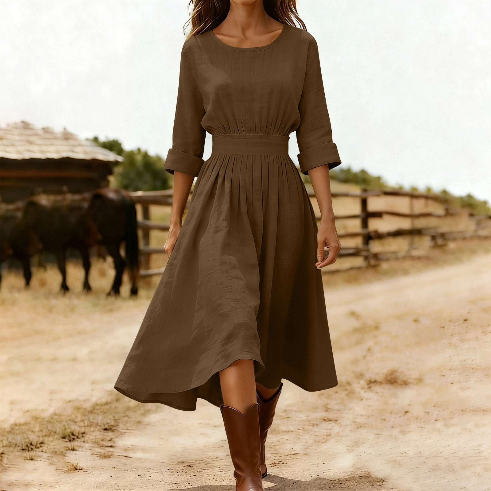 cotton dress women summer 12 Best Dresses Under $50 at Amazon ( Require a physical RAILSESSENTIALS-SBC Johnson Carper Fashion Trend Color:Powder-Blue (Photo)