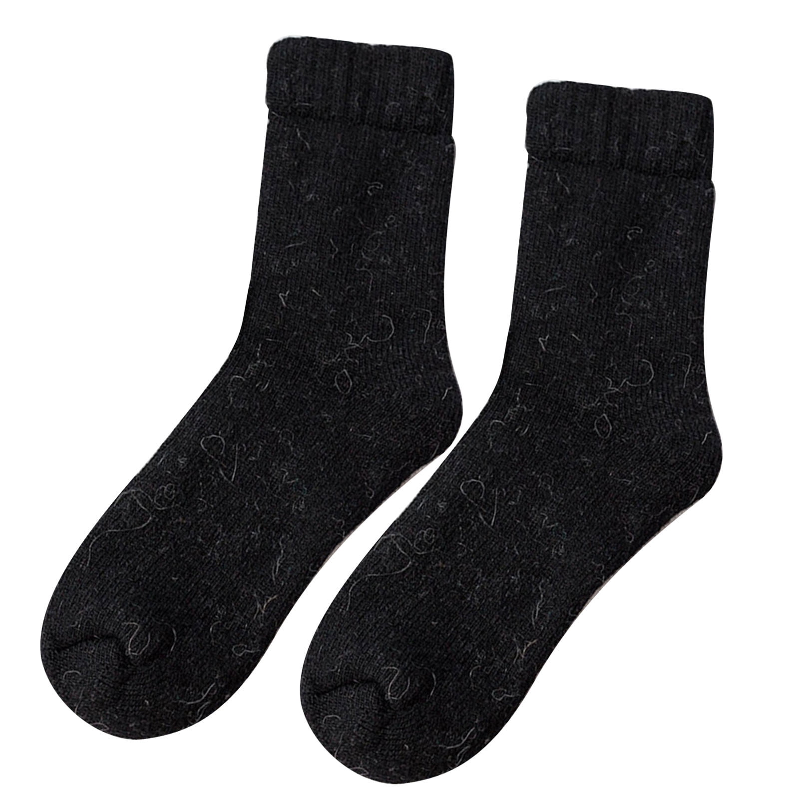 Guieoi Womens Plus Size Clearance 5 Thick Socks for Men Mens Winter