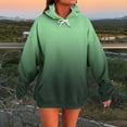 thumbnail image 1 of Guieoi Womens Tops under $10 Womens 2025 Trendy Casual Ladies Printed Long Sleeve Tops Blouse Hooded Sweatshirts Green Black*Friday/Cyber*Monday, 1 of 5