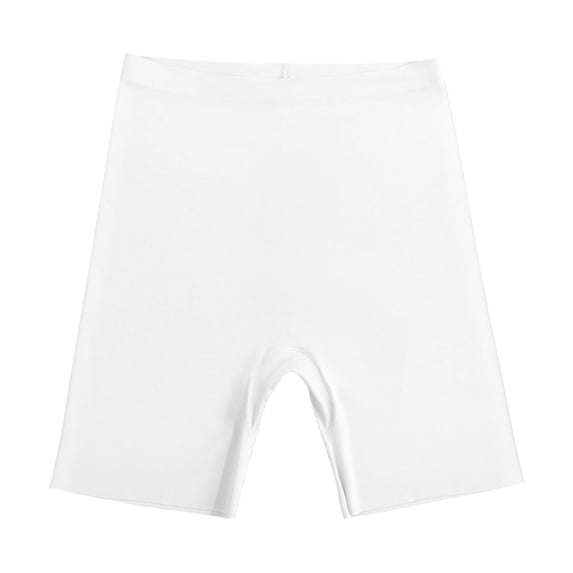 Guieoi Womens Underpant Plus Size Underwear Stretchy Soft Breathable Panties Seamless Butt-Lifting Cotton High-Waisted Tummy-Control Boxer Briefs Boyshort White M