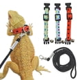 thumbnail image 1 of Guiexla 1 Set Lizard Leash Adjustable Reptile Traction Rope And Collar Durable Comfortable Pet Leash for Outdoor Adventures, 1 of 7