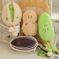 thumbnail image 1 of Guiexla 13/26CM Imitation Nut Series Plush Doll Backpack Pendant Smiling Face Dutch Beans Doll Soft Buckle Design Schoolbags Wallets Mobile Phones Room Decoration Gift Choice for Girls Boys, 1 of 8