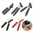 thumbnail image 1 of Guiexla Can Opener Manual Multifunction Tin Lids Jar Bottle Caps Openers with Non-Slip Handle Heavy Duty Stainless Steel Smooth Edge Rust Proof Easy Turn Knob Large Lid Openers, 1 of 8