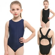 Guiexla Children Swimsuit Super Soft Wear Resistant Nylon Sport One Piece Swimwear Children Bathing Suit for Kids