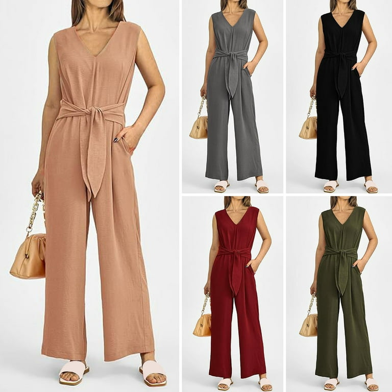 Ankle length jumpsuit hot sale