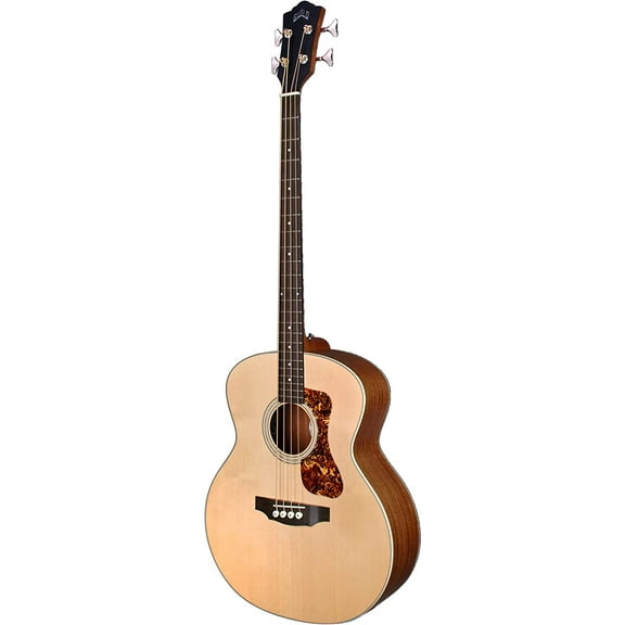 Guild Guitars B-240E Acoustic Bass, in Natural, Jumbo Archback Solid Top, Westerly Collection Without Case