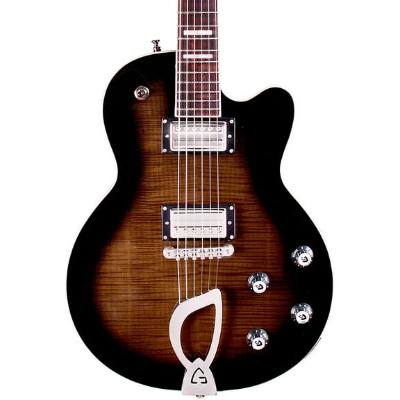 Guild Newark St Collection Aristocrat HH Electric Guitar in Trans Black Burst