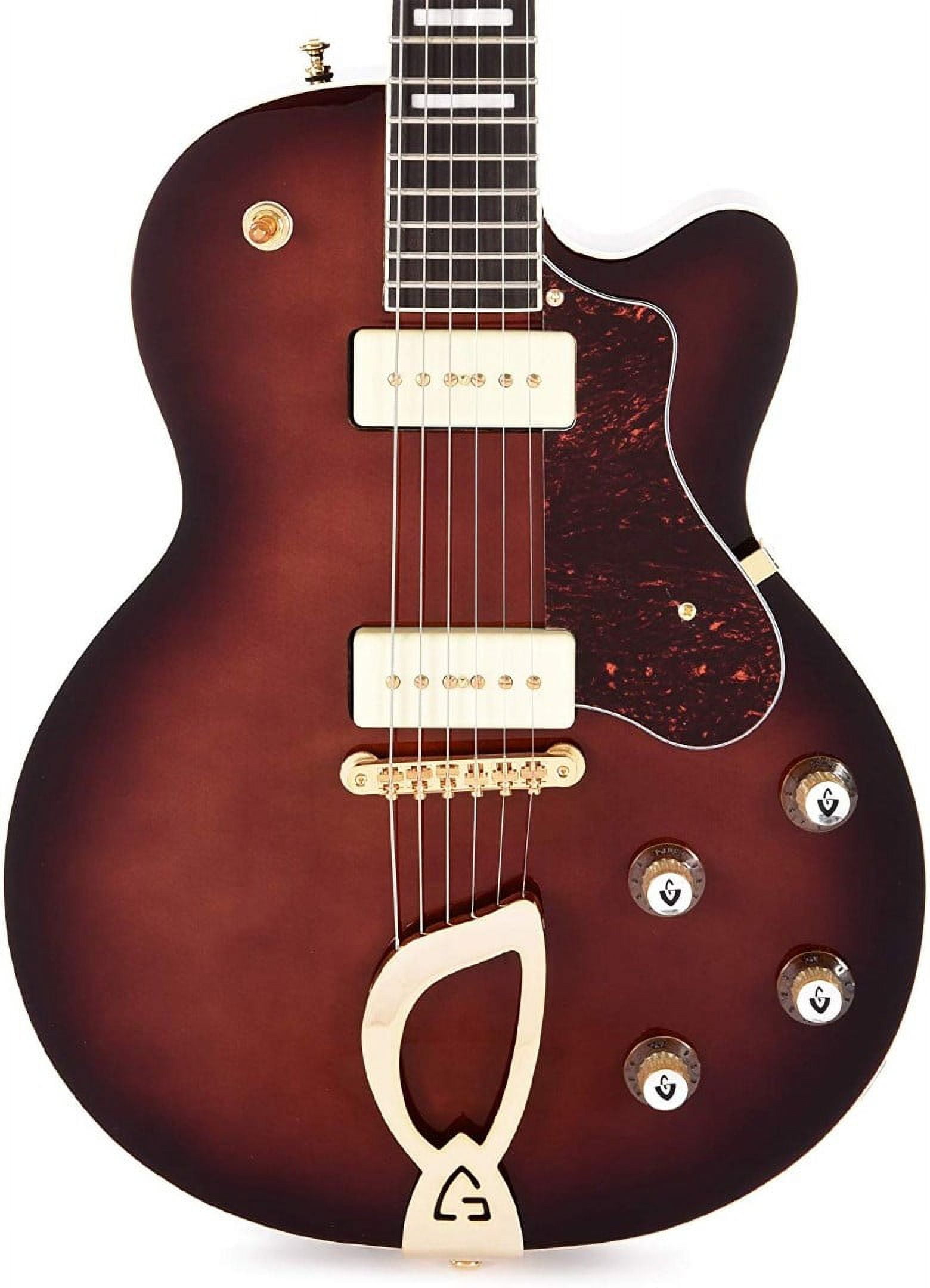 Guild Newark St Collection Aristocrat P90 Electric Guitar in Vintage Sunburst