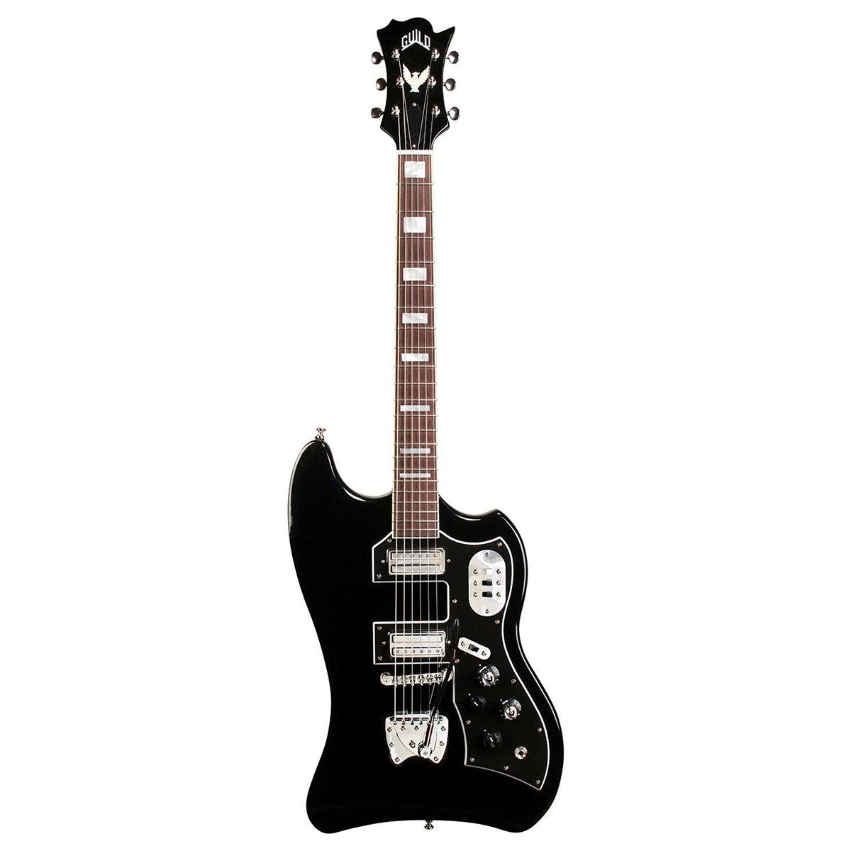 Guild S-200 T-Bird Electric Guitar (Black) - Walmart.com