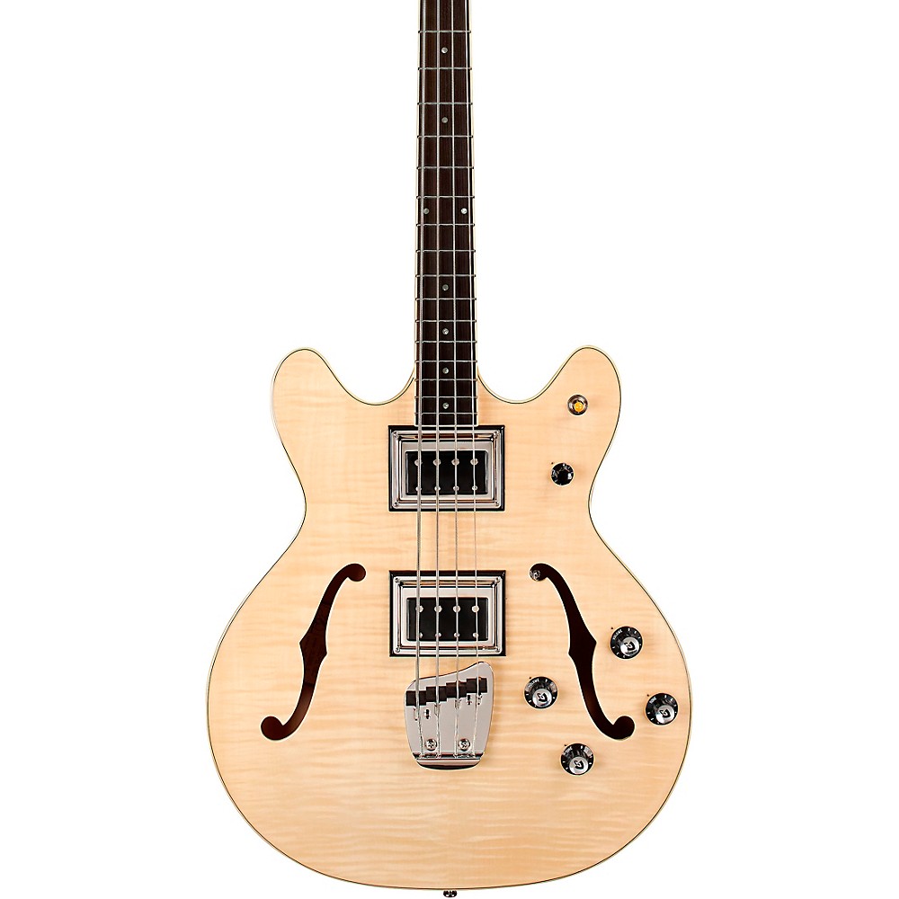 Guild Starfire Bass II Flamed Maple Short Scale SemiHollow Electric