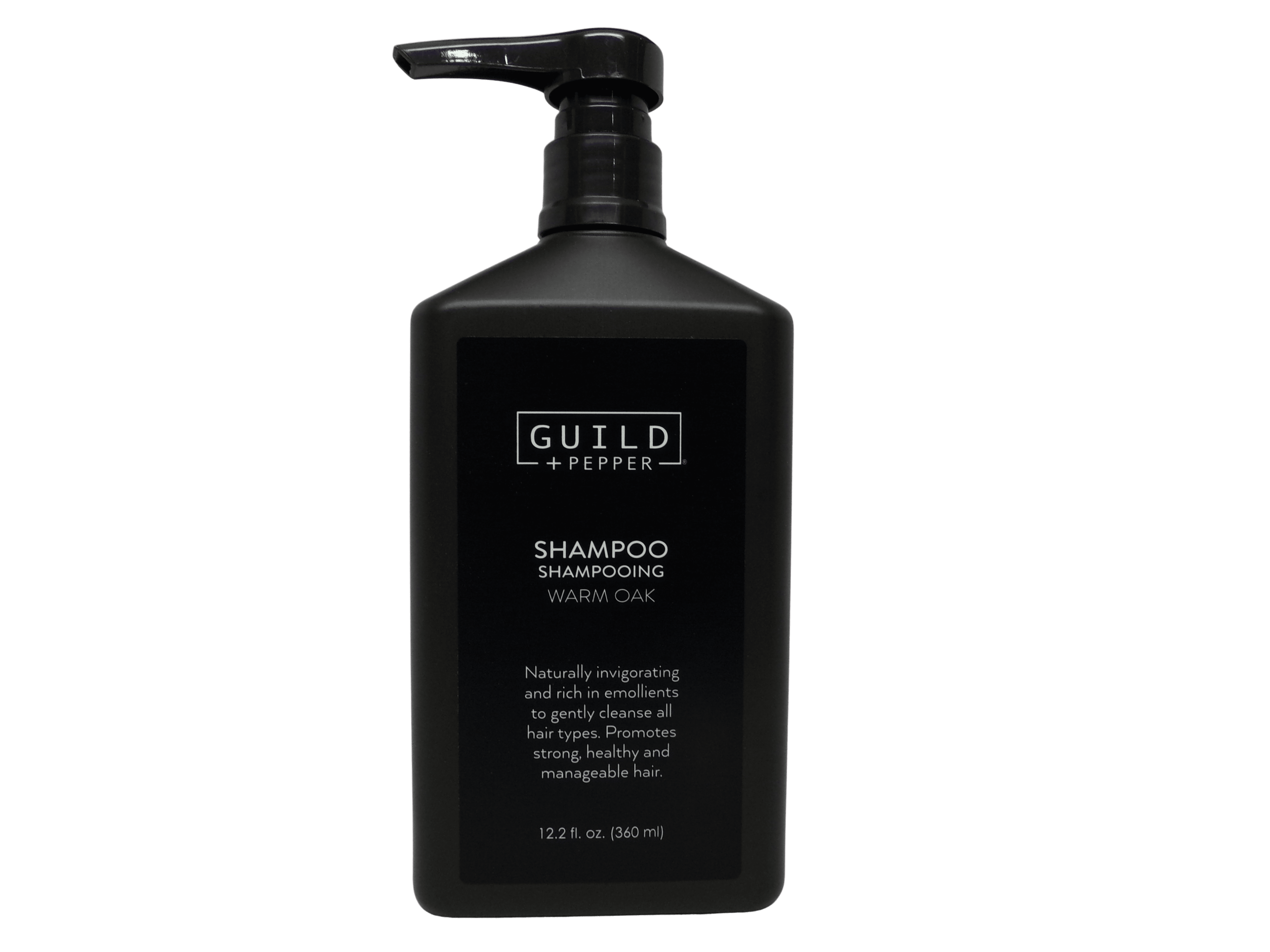 Gilchrist & Soames Guild and Pepper Warm Oak Shampoo Pump Bottle (12oz)