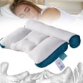 thumbnail image 1 of Guilhermi Pillow Memory Foam, Designed for Cervical Problems -360° Seamless Fit Neck Protection, Soft and Slow Rebound, Promotes Deep Sleep, 1 of 7