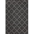 thumbnail image 1 of Guilia Geometric Ornamental Rug, Deep/Dark Gray, 2ft - 2in x 4ft Accent Rug, 1 of 3
