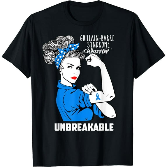 Guillain-Barre Syndrome Warrior Unbreakable Shirt Awareness