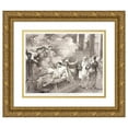 thumbnail image 1 of Guillaume-Guillon Lethière 23x20 Gold Ornate Framed and Double Matted Museum Art Print Titled - Electre (1821), 1 of 4