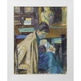 thumbnail image 1 of Guillaumin, Armand 20x24 White Modern Wood Framed Museum Art Print Titled - Madame Guillaumin, 1 of 4