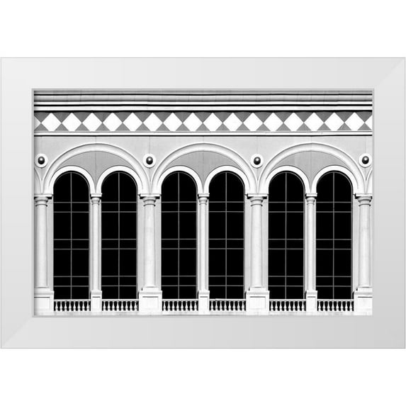 Guillemot, Mathilde 14x11 White Modern Wood Framed Museum Art Print Titled - Rear Window