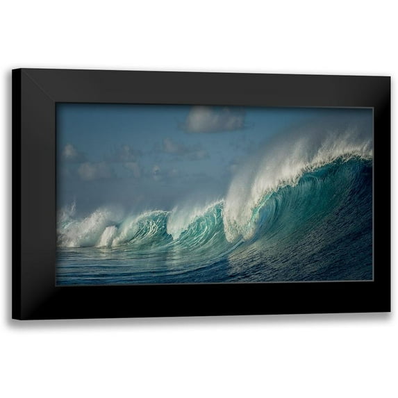 Guillemot, Mathilde 18x12 Black Modern Framed Museum Art Print Titled - Salt Water Machine