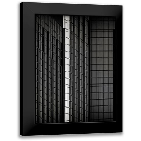 Guillemot, Mathilde 19x24 Black Modern Framed Museum Art Print Titled - Archi Abstract