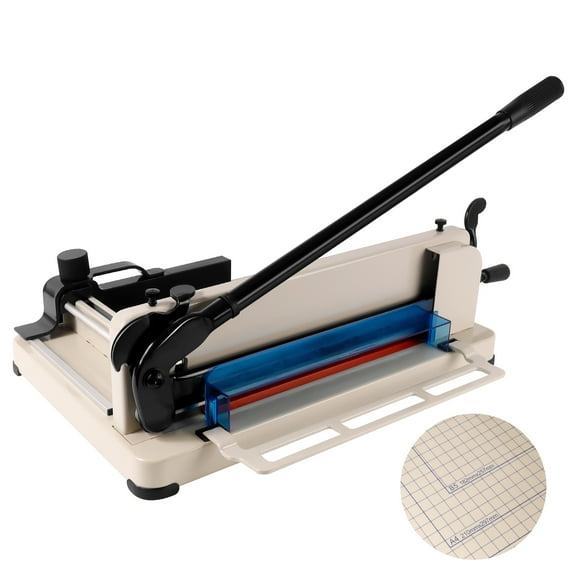 Guillotine Paper Cutter, 12 Inch Paper Cutter, 400 Sheet Guillotine Paper Trimmer, Stack Paper Trimmer for Craft Scrapbook Photo Card DIY Project