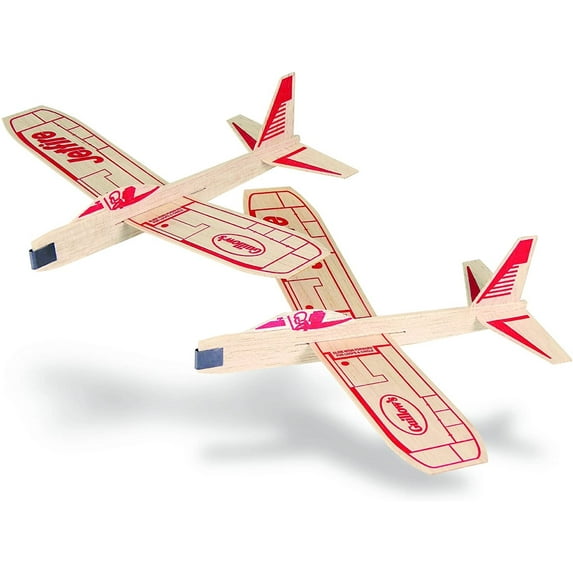 Guillow #32 Jetfire Twin Pack 24-Piece Pack 48 Airplanes