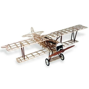 Guillows: 100th Anniversary Series - Fokker D-7 - Classic Balsa Wood, DIY Airplane Model Kit, 18" Wingspan, Laser-Cut, Scale WWI Ace Plane, 103