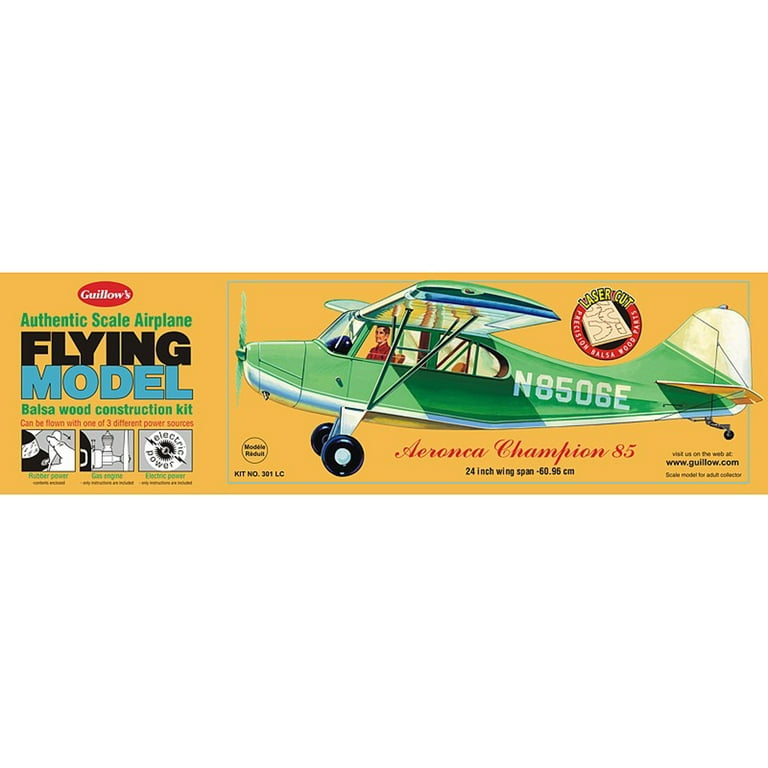 Guillow s Aeronca Champion Balsa Model Airplane Walmart