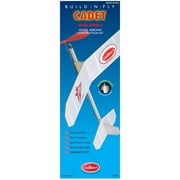 Guillows Build-N-Fly Model Kit - Cadet 4000 - Level 2 Learning Series, All-In-1 DIY Airplane Construction Project, Laser Cut Balsa Wood, Craft Set