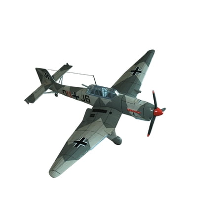 Guillows 1002 Ju-87B Stuka 34" (Wingspan) Balsa Flying Model Kit