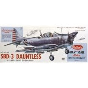Guillows 1003 Sbd-3 Dauntless (31" Wingspan) Balsa Flying Model Kit