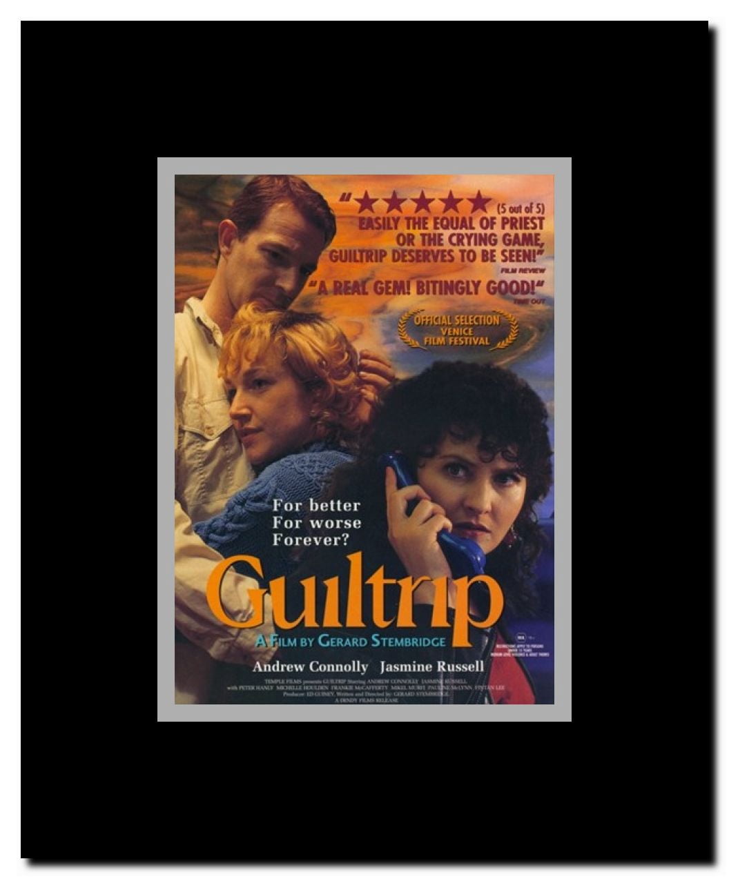 Guiltrip Framed Movie Poster