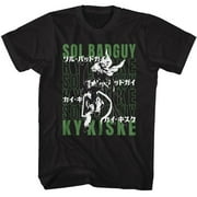 Guilty Gear Sol Badguy v Ky Kiske Mens T Shirt XL