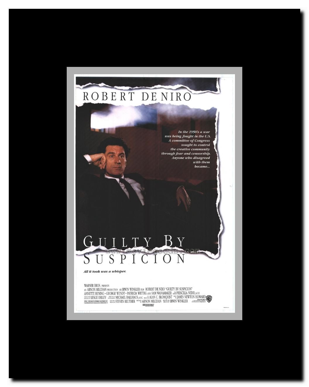 Guilty by Suspicion Framed Movie Poster