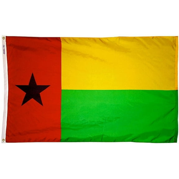Guinea-Bissau - 3'X5' Nylon Flag